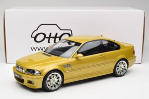 BMW M3 E46 Phoenix Geel Otto 1:12 G025 Hars — afbeelding 6 van 6
