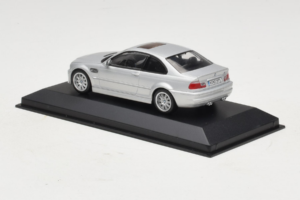 BMW M3 E46 Zilver Minichamps 1:43 BMW013 Metaal — afbeelding 3 van 4
