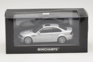 BMW M3 E46 Zilver Minichamps 1:43 BMW013 Metaal — afbeelding 4 van 4