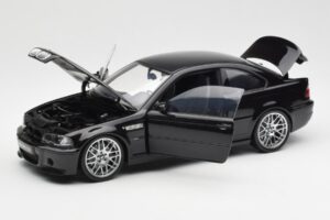 BMW M3 E46 CSL Zwart Kyosho 1:18 80430302736 Metaal — afbeelding 2 van 8