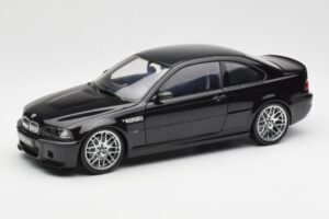 BMW M3 E46 CSL Zwart Kyosho 1:18 80430302736 Metaal