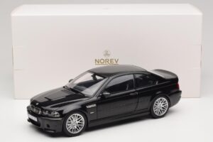 BMW M3 E46 CSL Sapphire Black Norev 1:18 183017 Metaal — afbeelding 8 van 8