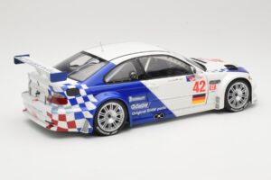BMW M3 E46 GTR #42 J. Muller / J.J. Lehto ALMS 2001 Minichamps 1:18 80430139183 Metaal — afbeelding 3 van 8