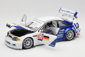 BMW M3 E46 GTR #42 J. Muller / J-J. Lehto ALMS 2001 Minichamps 1:18 80430139183-R1 Metaal — afbeelding 2 van 8