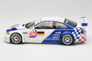 BMW M3 E46 GTR #42 J. Muller / J-J. Lehto ALMS 2001 Minichamps 1:18 80430139183-R1 Metaal — afbeelding 4 van 8