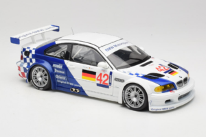 BMW M3 E46 GTR #42 J. Muller / J-J. Lehto ALMS 2001 Minichamps 1:18 80430139183-R1 Metaal — afbeelding 6 van 8