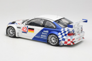 BMW M3 E46 GTR #42 J. Muller / J-J. Lehto ALMS 2001 Minichamps 1:18 80430139183-R1 Metaal — afbeelding 7 van 8