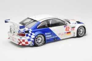 BMW M3 E46 GTR #42 J. Lehto / P. Ekblom ALMS 2001 Minichamps 1:18 100012142 Metaal — afbeelding 3 van 8