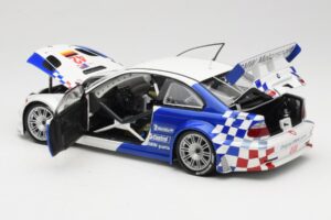 BMW M3 E46 GTR #42 J. Lehto / P. Ekblom ALMS 2001 Minichamps 1:18 100012142 Metaal — afbeelding 5 van 8
