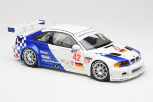 BMW M3 E46 GTR #42 J. Lehto / P. Ekblom ALMS 2001 Minichamps 1:18 100012142 Metaal — afbeelding 6 van 8