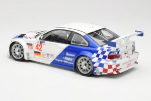 BMW M3 E46 GTR #42 J. Lehto / P. Ekblom ALMS 2001 Minichamps 1:18 100012142 Metaal — afbeelding 7 van 8