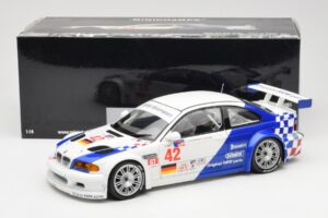BMW M3 E46 GTR #42 J. Lehto / P. Ekblom ALMS 2001 Minichamps 1:18 100012142 Metaal — afbeelding 8 van 8