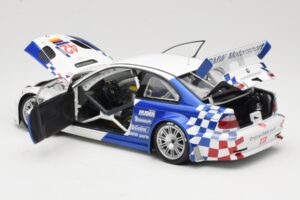BMW M3 E46 GTR #42 J. Lehto / J. Muller ELMS 2001 Minichamps 1:18 100012192 Metaal — afbeelding 5 van 8