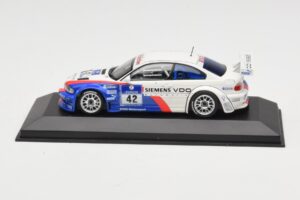 BMW M3 E46 GTR #42 P. Muller / J. Muller / H-J. Stuck / P. Lamy ADAC 24h Nurburgring 2004 Minichamps 1:43 BMW001 Metaal