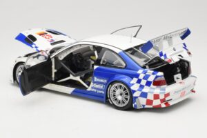 BMW M3 E46 GTR #43 D. Muller ALMS 2001 Minichamps 1:18 100012143 Metaal — afbeelding 5 van 8