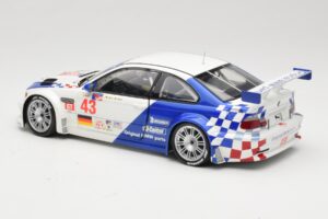 BMW M3 E46 GTR #43 D. Muller ALMS 2001 Minichamps 1:18 100012143 Metaal — afbeelding 7 van 8