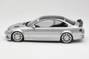 BMW M3 E46 GTR Zilver Otto 1:18 OT1128 Hars — afbeelding 3 van 6