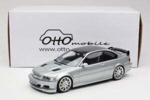 BMW M3 E46 GTR Zilver Otto 1:18 OT1128 Hars — afbeelding 6 van 6