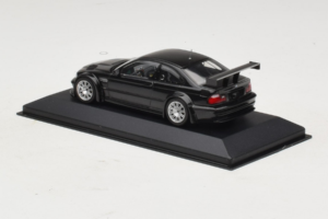 BMW M3 E46 GTR Street Zwart Minichamps 1:43 BMW020 Metaal — afbeelding 3 van 5