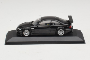 BMW M3 E46 GTR Street Zwart Minichamps 1:43 BMW020 Metaal