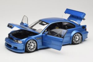BMW M3 E46 GTR Street Blauw Minichamps 1:18 80430302540 Metaal — afbeelding 2 van 8