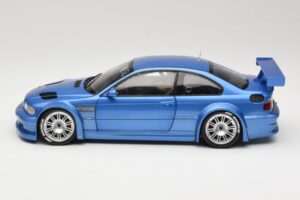 BMW M3 E46 GTR Street Blauw Minichamps 1:18 80430302540 Metaal — afbeelding 4 van 8
