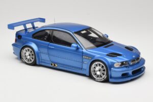 BMW M3 E46 GTR Street Blauw Minichamps 1:18 80430302540 Metaal — afbeelding 6 van 8