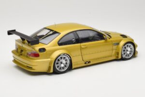 BMW M3 E46 GTR Street Phoenix Yellow Minichamps 1:18 80430309444 Metaal — afbeelding 3 van 8