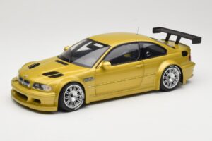 BMW M3 E46 GTR Street Phoenix Yellow Minichamps 1:18 80430309444 Metaal