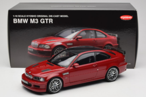 BMW M3 E46 GTR Street Rood Kyosho 1:18 08507R Metaal — afbeelding 8 van 8