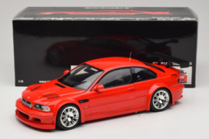 BMW M3 E46 GTR Street Rood Minichamps 1:18 100012101 Metaal — afbeelding 8 van 8