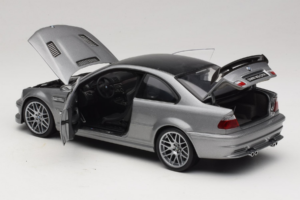 BMW M3 E46 GTR Street Zilvergrijs Kyosho 1:18 08507S Metaal — afbeelding 5 van 8