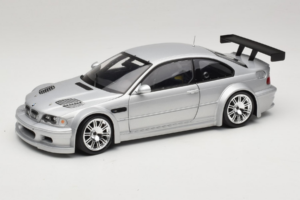 BMW M3 E46 GTR Street Zilver Minichamps 1:18 100012100 Metaal