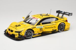 BMW M3 E92 #22 T. Glock BMW Team MTEK DTM 2013 Minichamps 1:18 100132222 Metaal — afbeelding 2 van 8