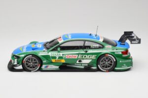 BMW M3 E92 #7 A. Farfus BMW Team RBM DTM 2013 Minichamps 1:18 100132207 Metaal — afbeelding 4 van 8
