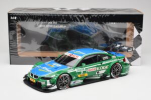 BMW M3 E92 #7 A. Farfus BMW Team RBM DTM 2013 Minichamps 1:18 100132207 Metaal — afbeelding 8 van 8