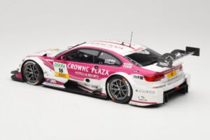 BMW M3 E92 DTM #16 BMW Team RMG A. Priaulx 2013 Minichamps 1:18 100132216 Metaal — afbeelding 7 van 8