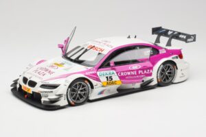 BMW M3 E92 #15 A. Priaulx BMW Team RBM DTM 2012 Minichamps 1:18 100122215 Metaal — afbeelding 2 van 8