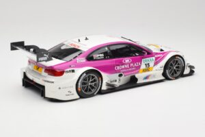 BMW M3 E92 #15 A. Priaulx BMW Team RBM DTM 2012 Minichamps 1:18 100122215 Metaal — afbeelding 3 van 8