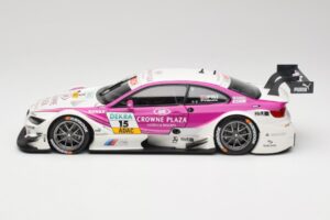 BMW M3 E92 #15 A. Priaulx BMW Team RBM DTM 2012 Minichamps 1:18 100122215 Metaal — afbeelding 4 van 8