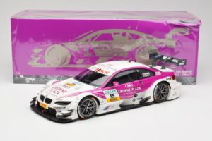 BMW M3 E92 #15 A. Priaulx BMW Team RBM DTM 2012 Minichamps 1:18 100122215 Metaal — afbeelding 8 van 8