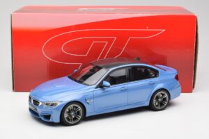 BMW M3 F80 Yas Marina Blauw GT Spirit 1:18 GT055 Hars — afbeelding 6 van 6