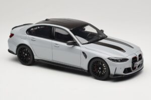 BMW M3 G80 CS Brooklyn Grey Metallic GT Spirit 1:18 GT510 Hars — afbeelding 4 van 6