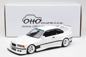 BMW M3 GTR E36 Khyzyl Saleem Alpine Wit Otto 1:18 OT1051 Hars — afbeelding 6 van 6