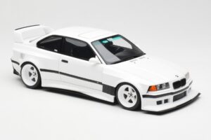 BMW M3 GTR E36 Khyzyl Saleem Alpine Wit Otto 1:18 OT1051 Hars — afbeelding 4 van 6