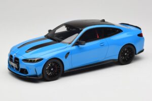 BMW M4 CS G82 Riviera Blue GT Spirit 1:18 GT511 Hars