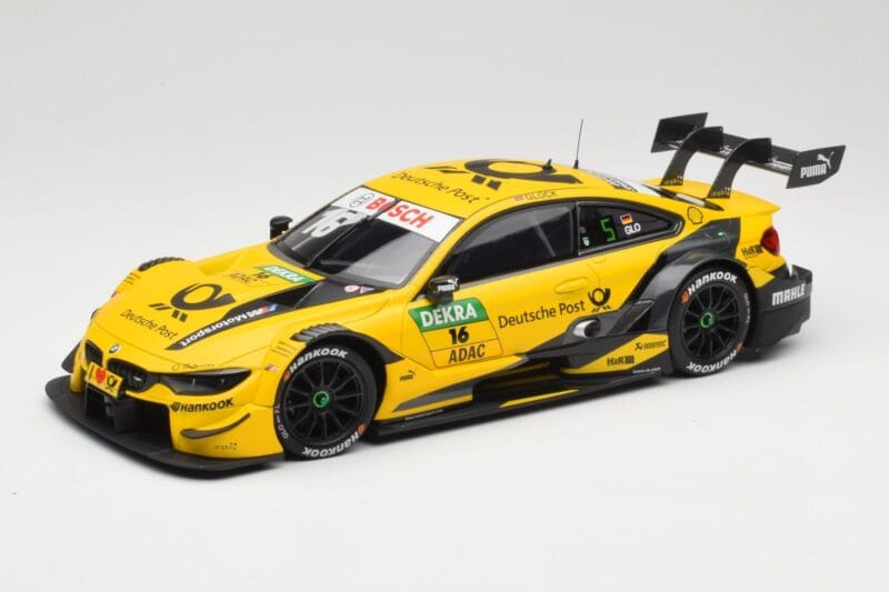 BMW M4 F82 #16 BMW Team RMG T. Glock DTM 2018 Minichamps 1:18 155182816 Metaal