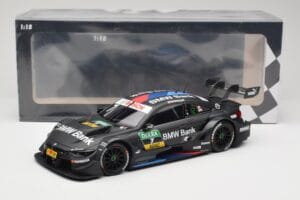 BMW M4 F82 #7 BMW Team RBM B. Spengler DTM 2018 Minichamps 1:18 155182807 Metaal — afbeelding 6 van 6