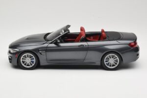 BMW M4 F83 Cabriolet Mineral Grey Paragon 1:18 80432339610 Metaal — afbeelding 4 van 8