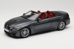 BMW M4 F83 Cabriolet Mineral Grey Paragon 1:18 80432339610 Metaal